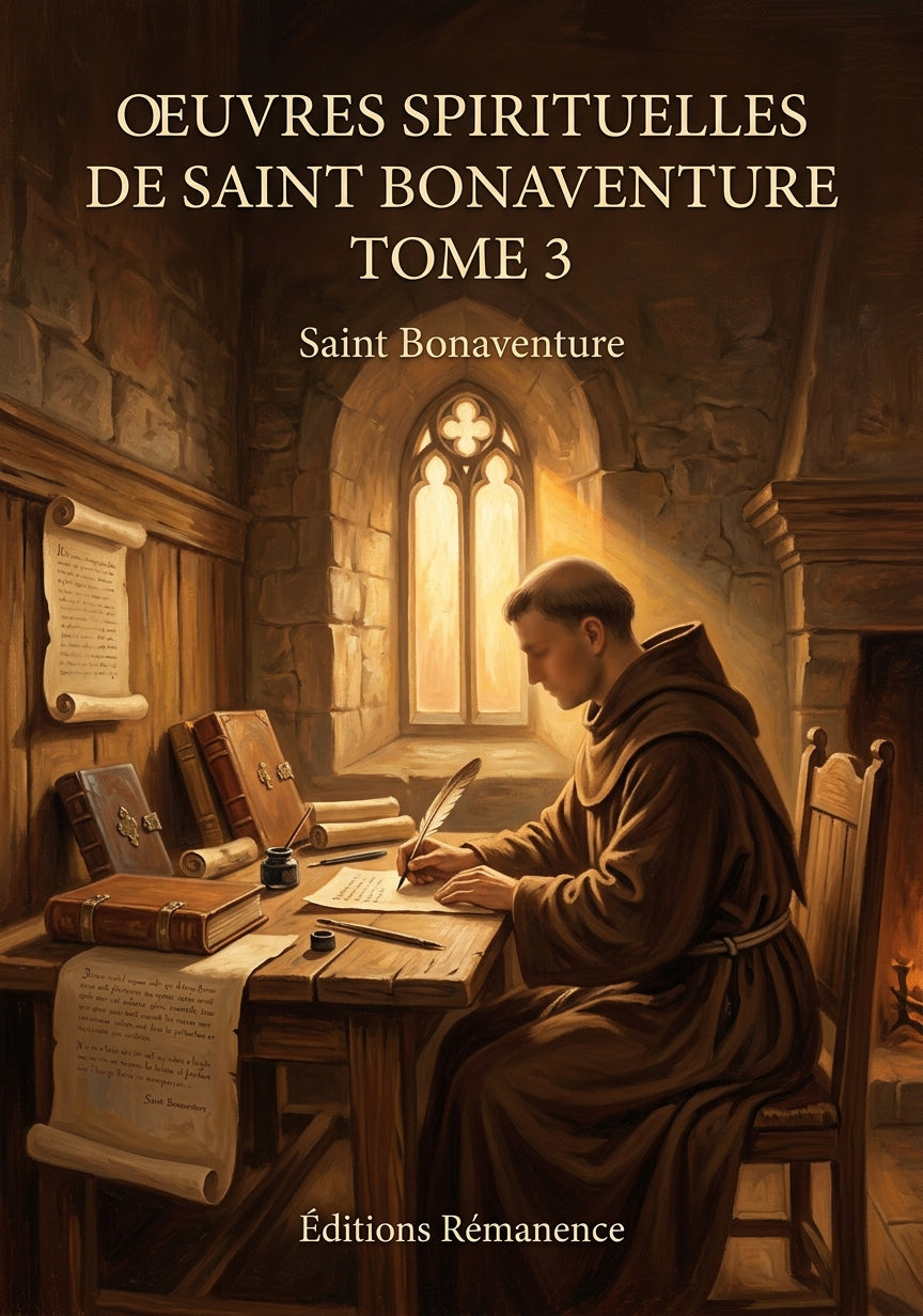 Oeuvres spirituelles de Saint Bonaventure Tome 3 - Saint Bonaventure (Couverture)
