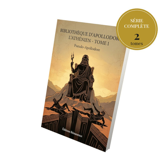 Bibliothèque d’Apollodore l’Athénien – série complète en 2 tomes