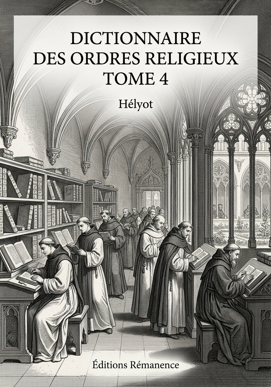 Dictionnaire des ordres religieux Tome 4 - Hélyot (Couverture)
