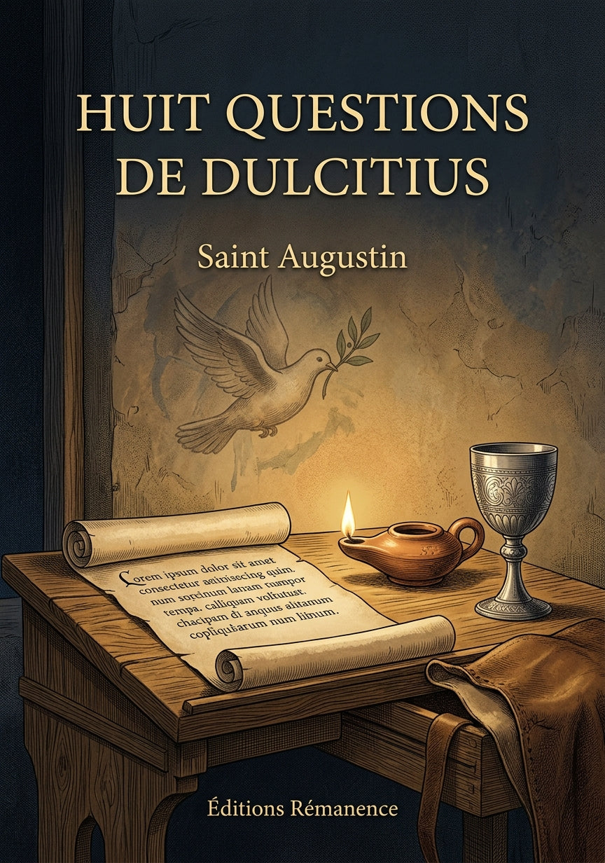 Huit questions de Dulcitius - Saint Augustin (Couverture)