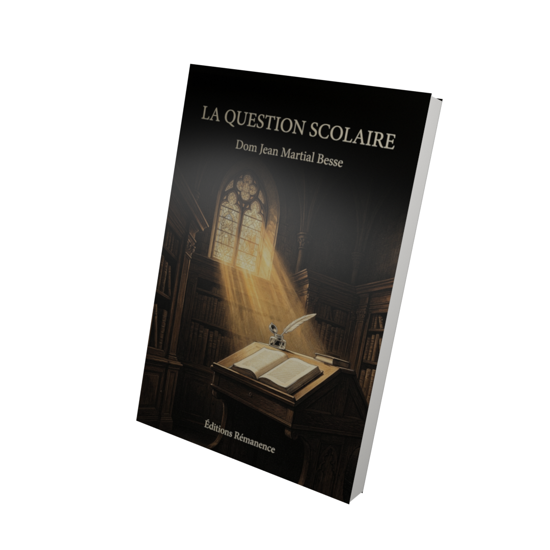 La question scolaire - Dom Jean Martial Besse (Vue 3D)