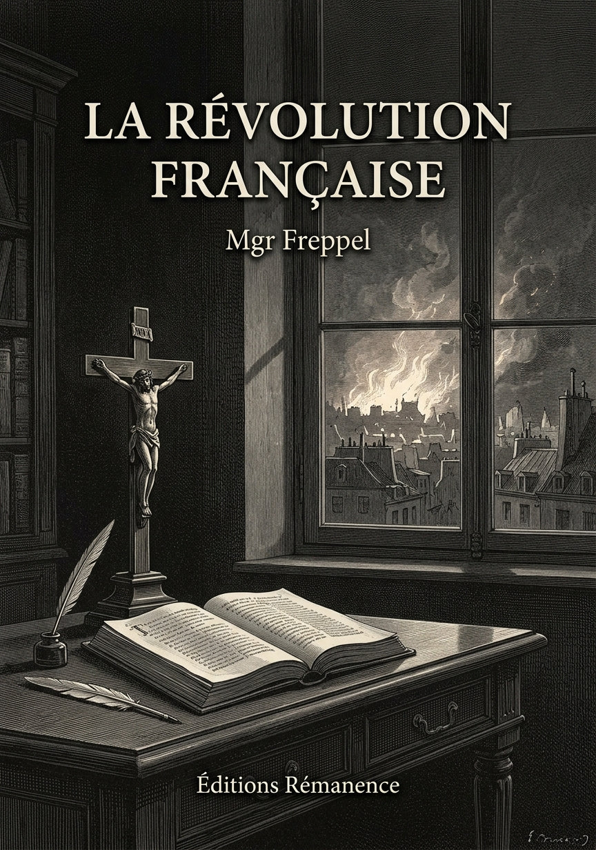 La révolution française - Mgr Freppel (Couverture)