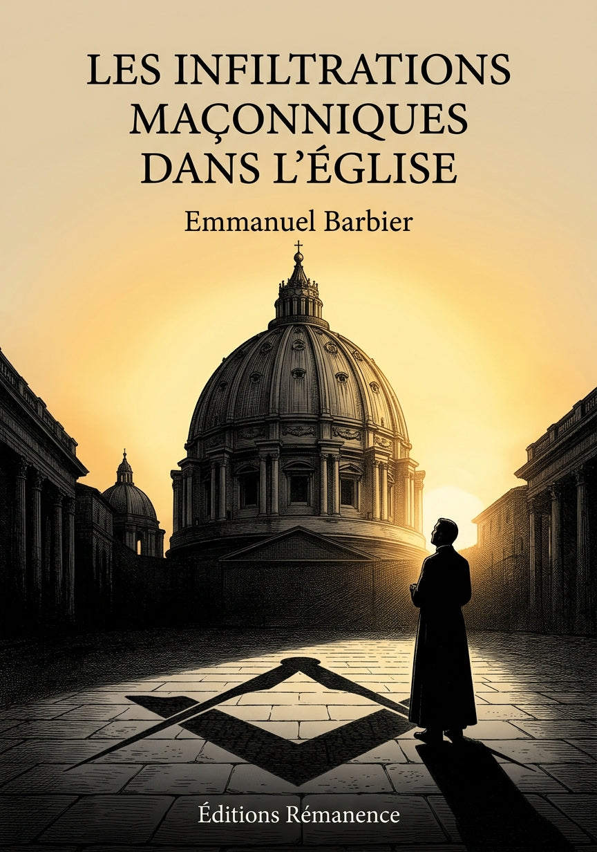 Les infiltrations maçonniques dans l'Église - Emmanuel Barbier (Couverture)