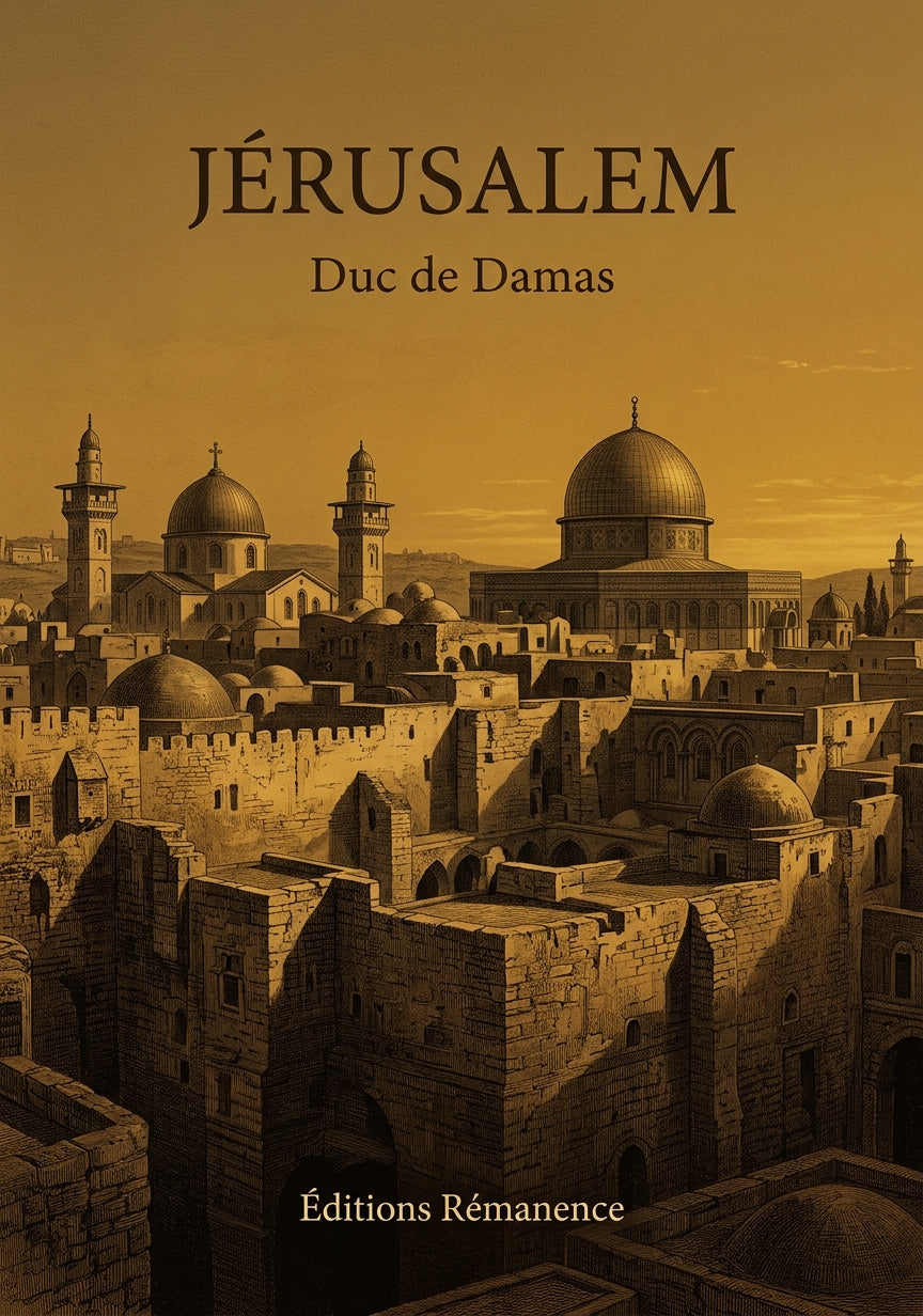 Jérusalem - Duc de Damas (Couverture)