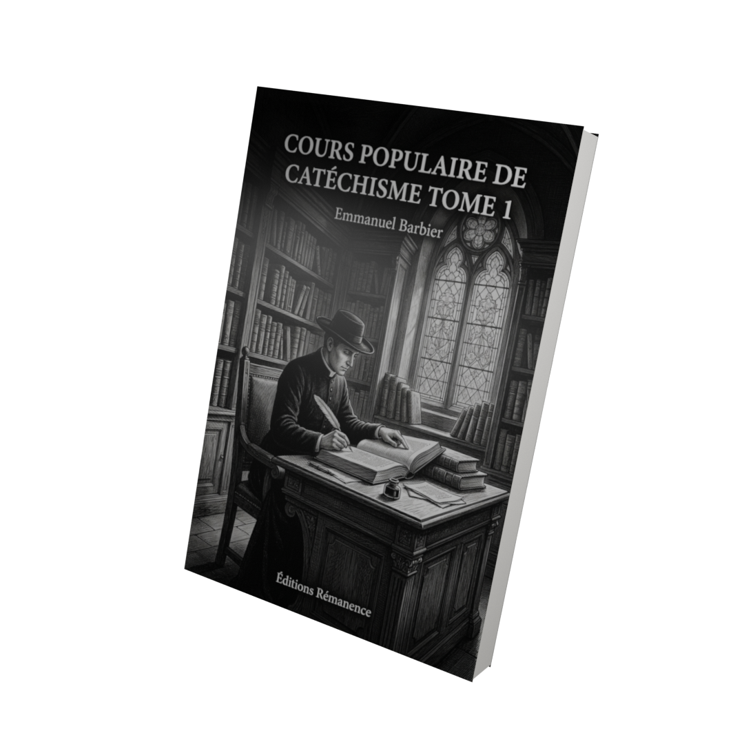 Cours populaire de catéchisme Tome 1 - Emmanuel Barbier (Vue 3D)