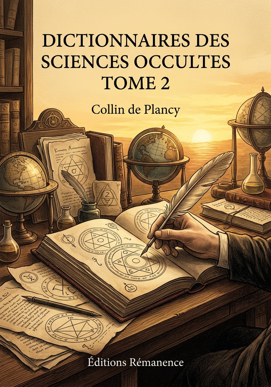 Dictionnaires des sciences occultes Tome 2 - Collin de Plancy (Couverture)