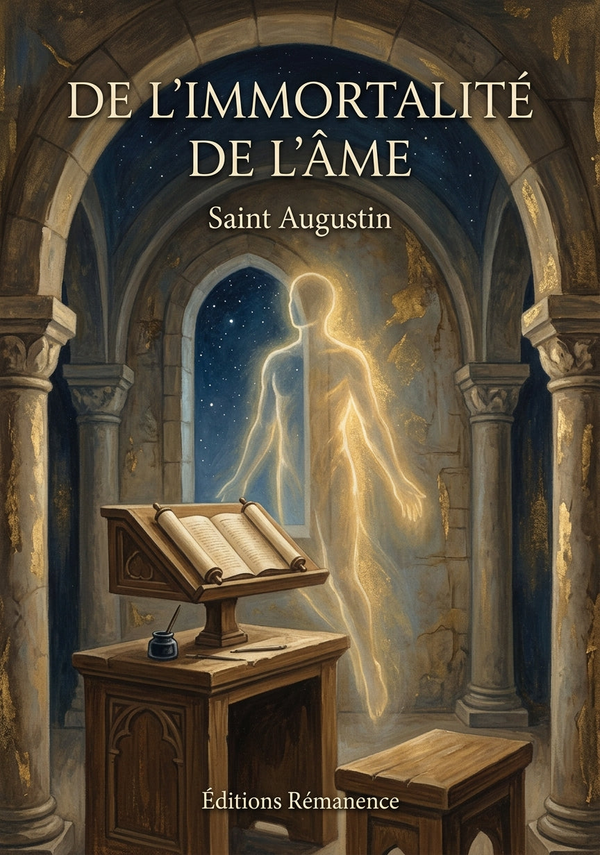 De l'immortalité de l'âme - Saint Augustin (Couverture)