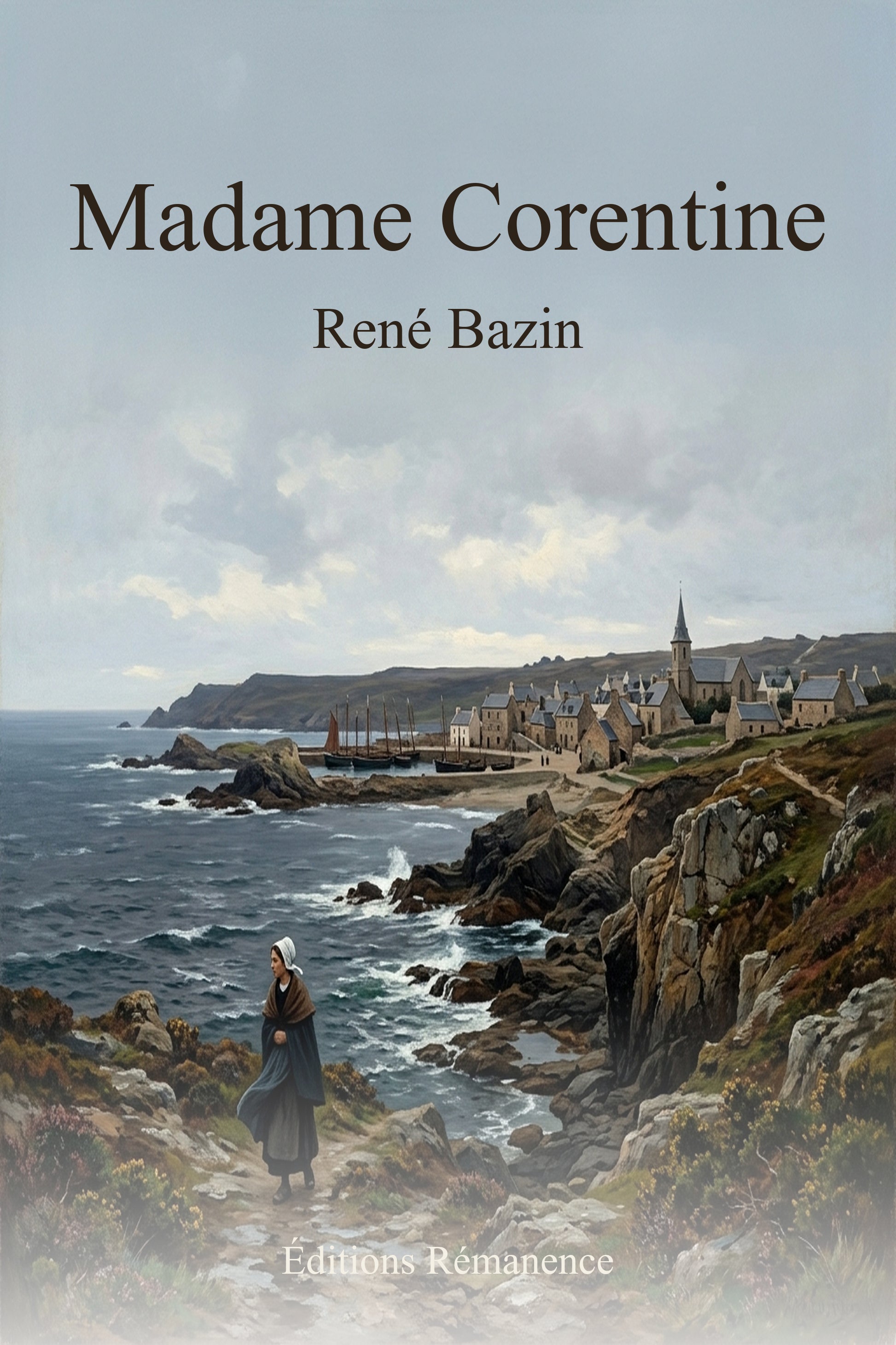 Couverture Éditions Rémanence - Madame Corentine - René Bazin