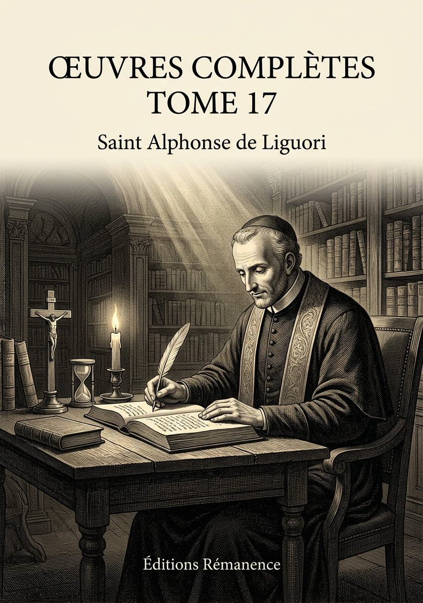Oeuvres complètes Tome 17 - Saint Alphonse de Liguori (Couverture)