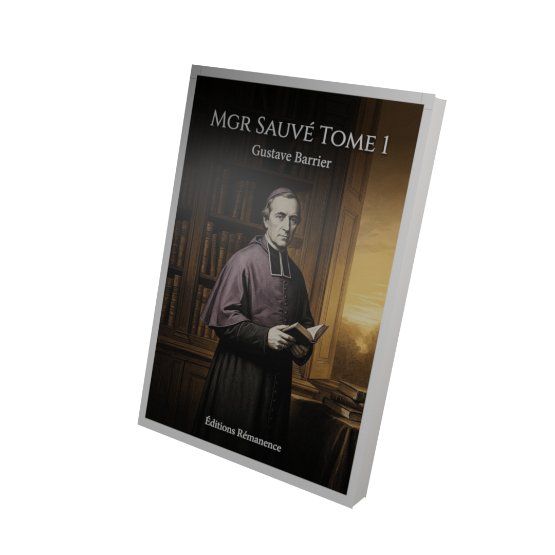 Mgr Sauvé Tome 1 - Gustave Barrier (Vue 3D)
