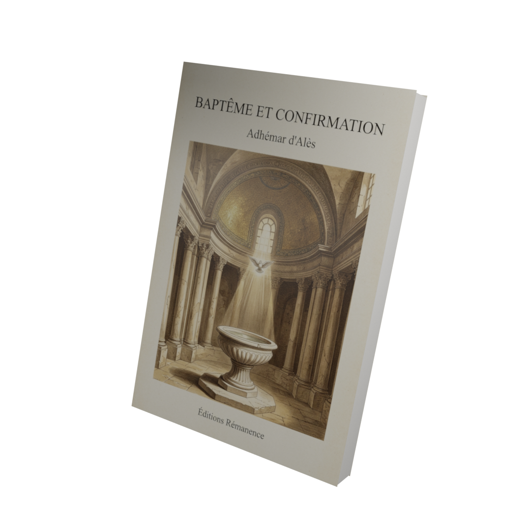 Baptême et confirmation - Adhémar d'Alès (Vue 3D)