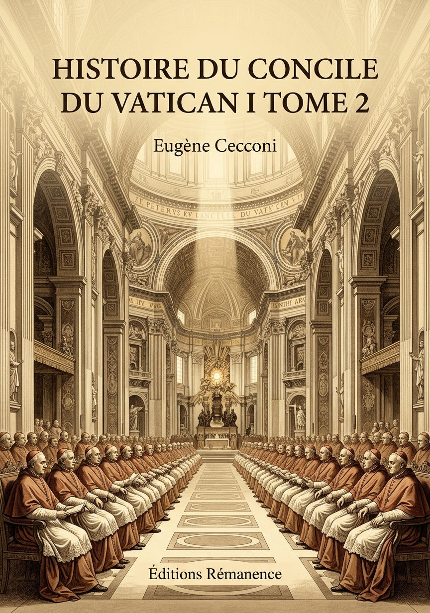 Histoire du concile du Vatican I Tome 2 - Eugène Cecconi (Couverture)