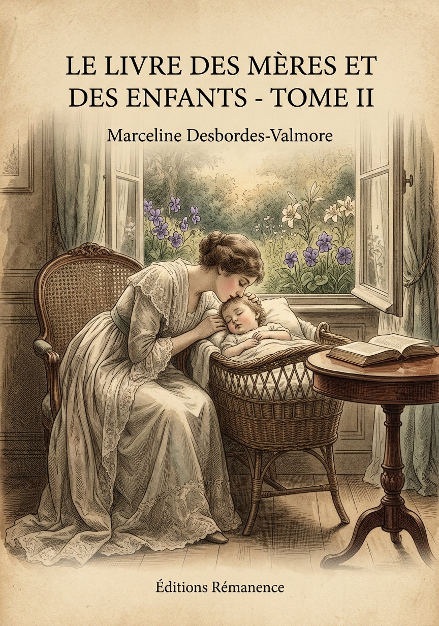 Le Livre des Mères et des Enfants - Tome II - Marceline Desbordes-Valmore (Couverture)