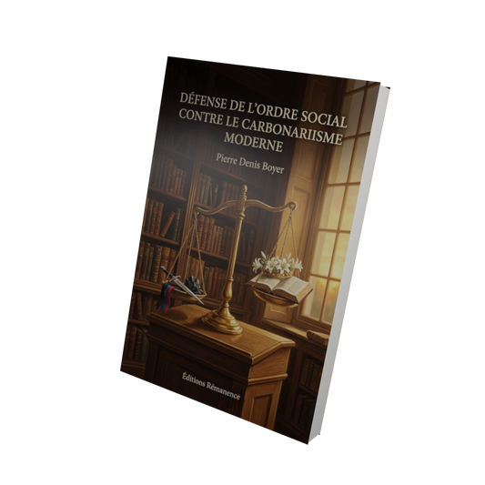 Défense de l'ordre social contre le carbonarisme moderne - Pierre Denis Boyer (Vue 3D)