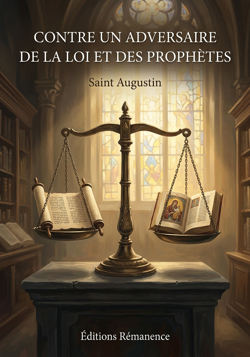 Contre un adversaire de la loi et des prophètes - Saint Augustin (Couverture)