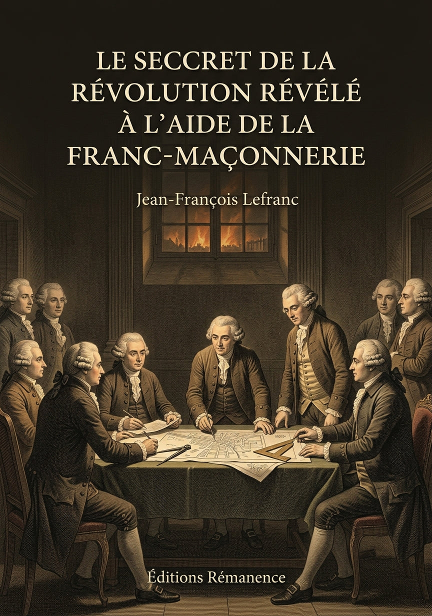 Le seccret de la Révolution révélé à l'aide de la Franc-Maçonnerie - Jean-François Lefranc (Couverture)