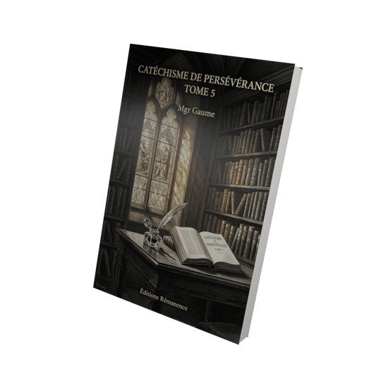 Catéchisme de persévérance Tome 5 - Mgr Gaume (Vue 3D)