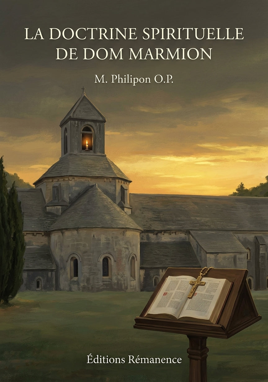 La doctrine spirituelle de Dom Marmion - M. Philipon O.P. (Couverture)