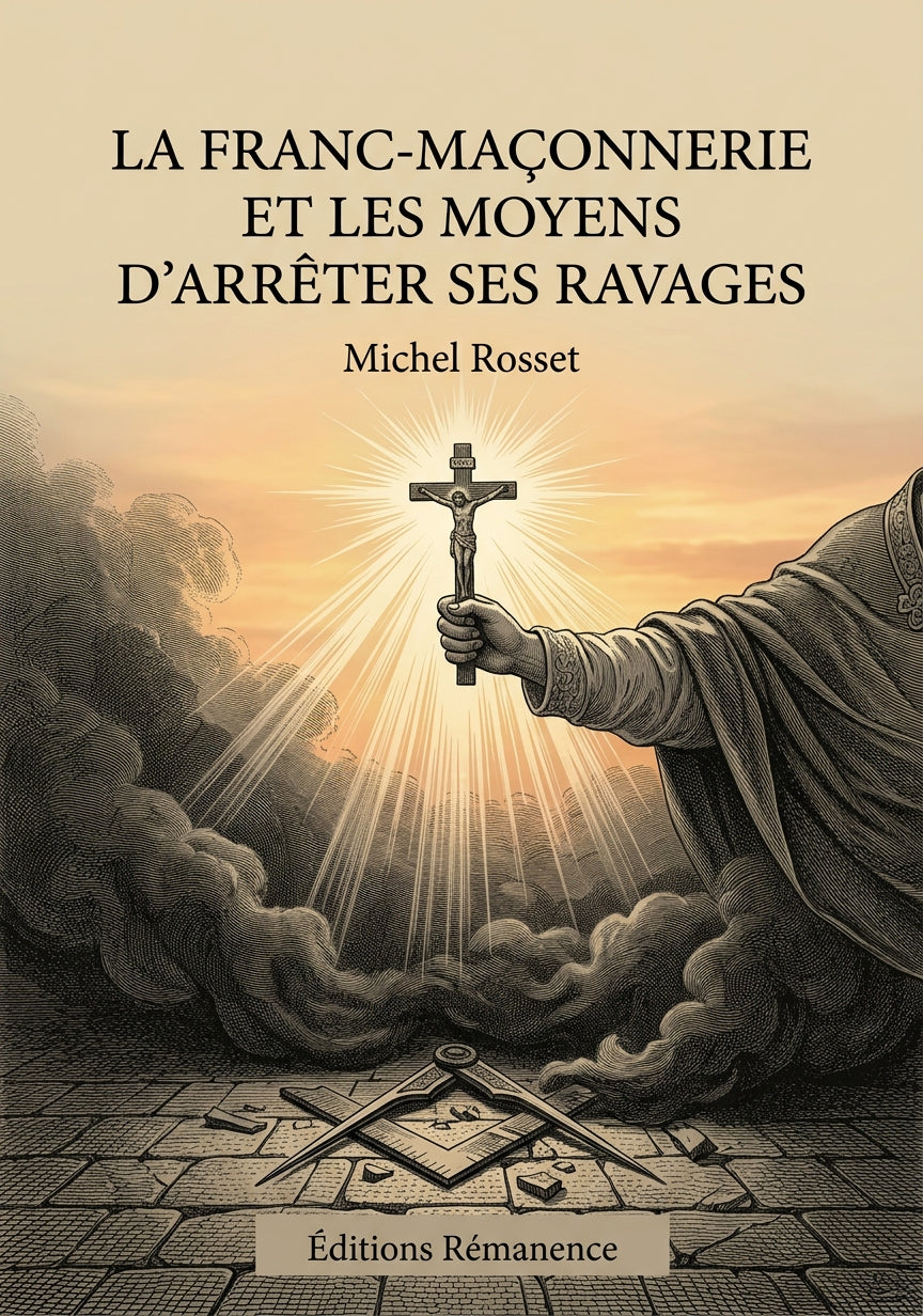 La Franc-Maçonnnerie et les moyens d'arrêter ses ravages - Michel Rosset (Couverture)