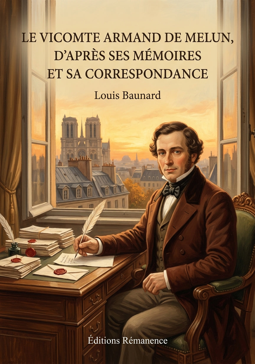 Le Vicomte Armand de Melun, d'après ses mémoires et sa correspondance - Louis Baunard (Couverture)