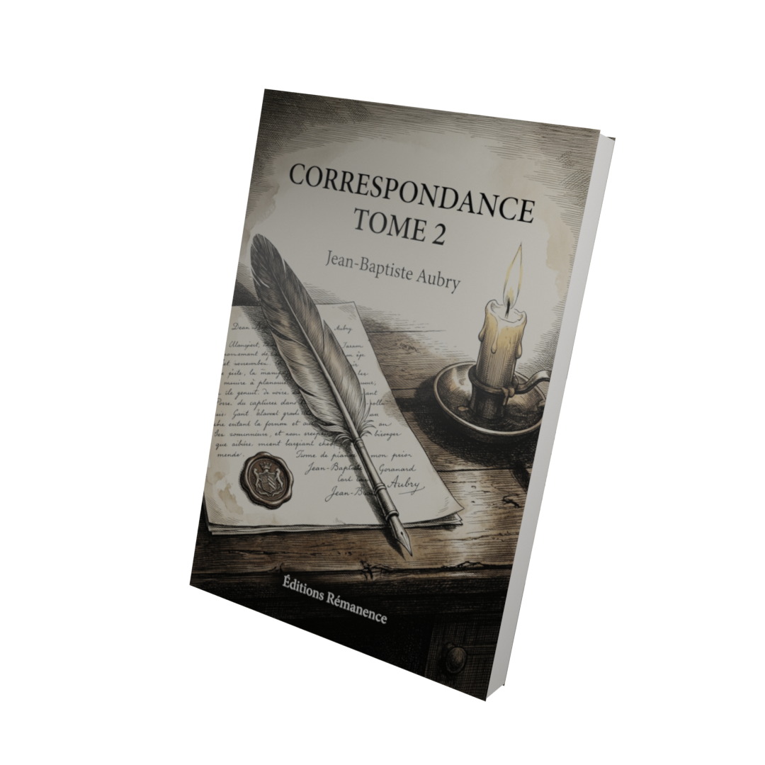 Correspondance Tome 2 - Jean-Baptiste Aubry (Vue 3D)