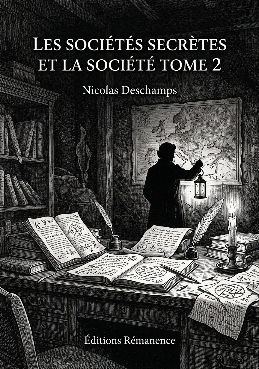 Les sociétés secrètes et la société Tome 2 - Nicolas Deschamps (Couverture)