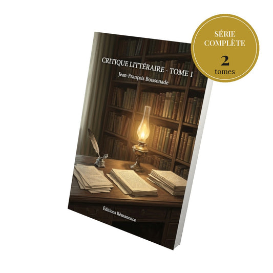 Critique littéraire – série complète en 2 tomes