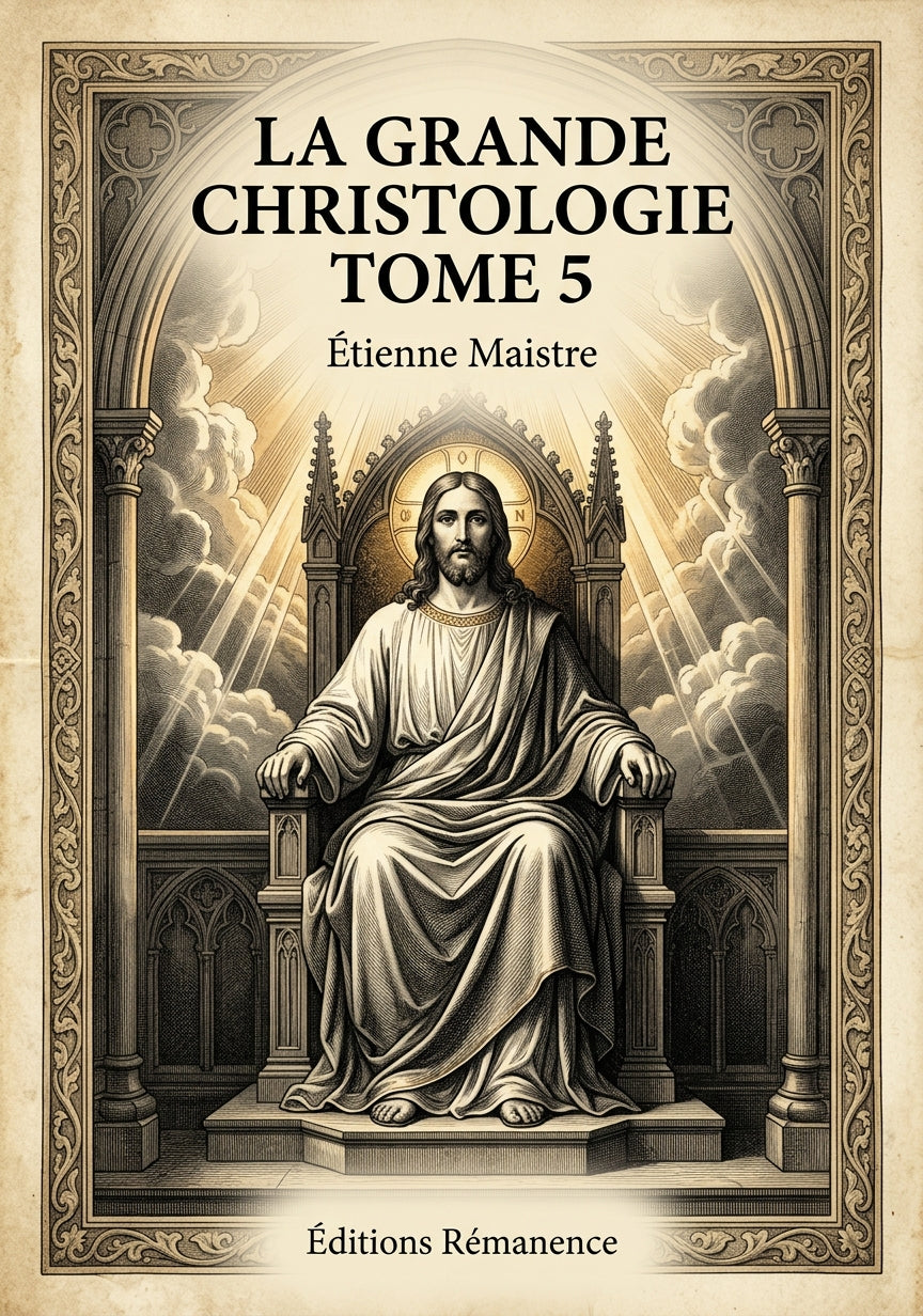 La grande Christologie Tome 5 - Étienne Maistre (Couverture)