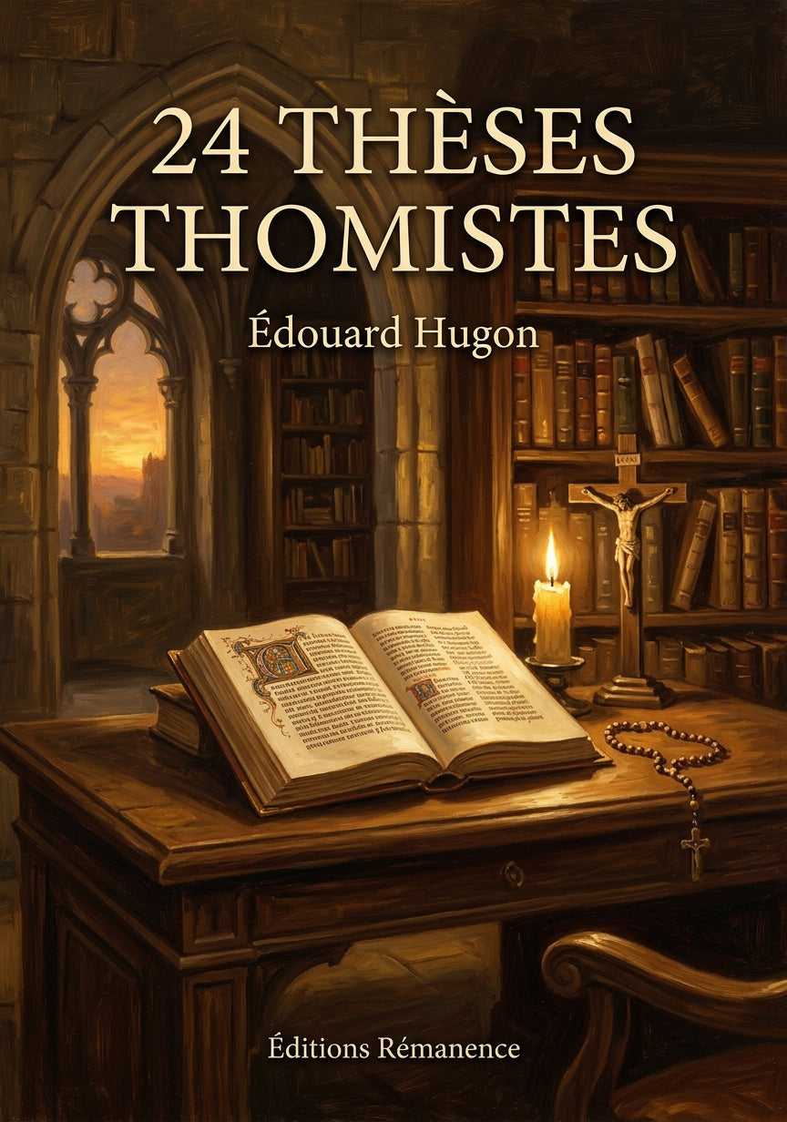 24 thèses thomistes - Édouard Hugon (Couverture)
