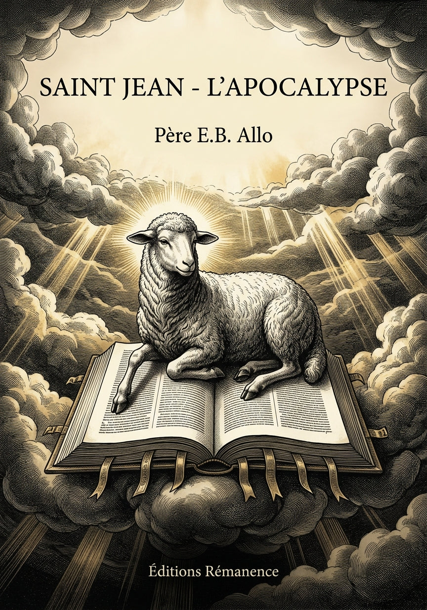 Saint Jean - l'Apocalypse - Père E.B. Allo (Couverture)
