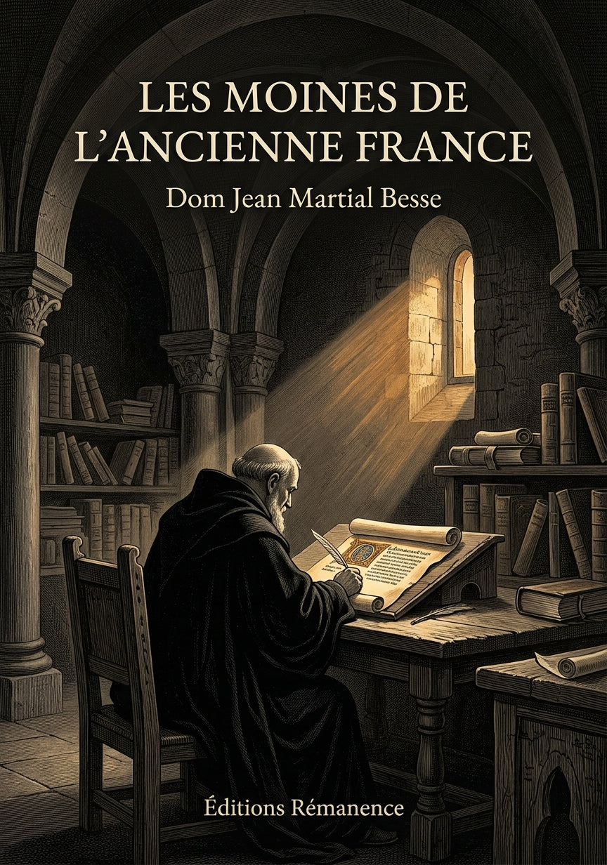 Les moines de l'Ancienne France - Dom Jean Martial Besse (Couverture)