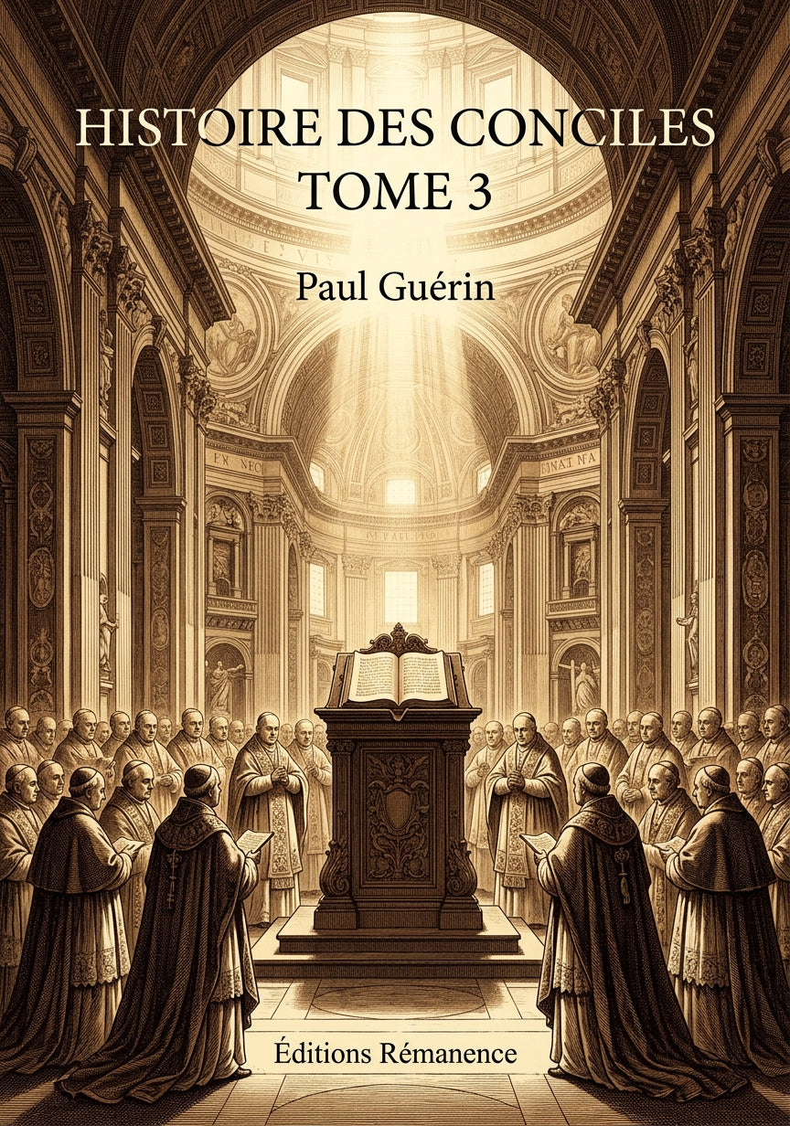 Histoire des conciles Tome 3 - Paul Guérin (Couverture)
