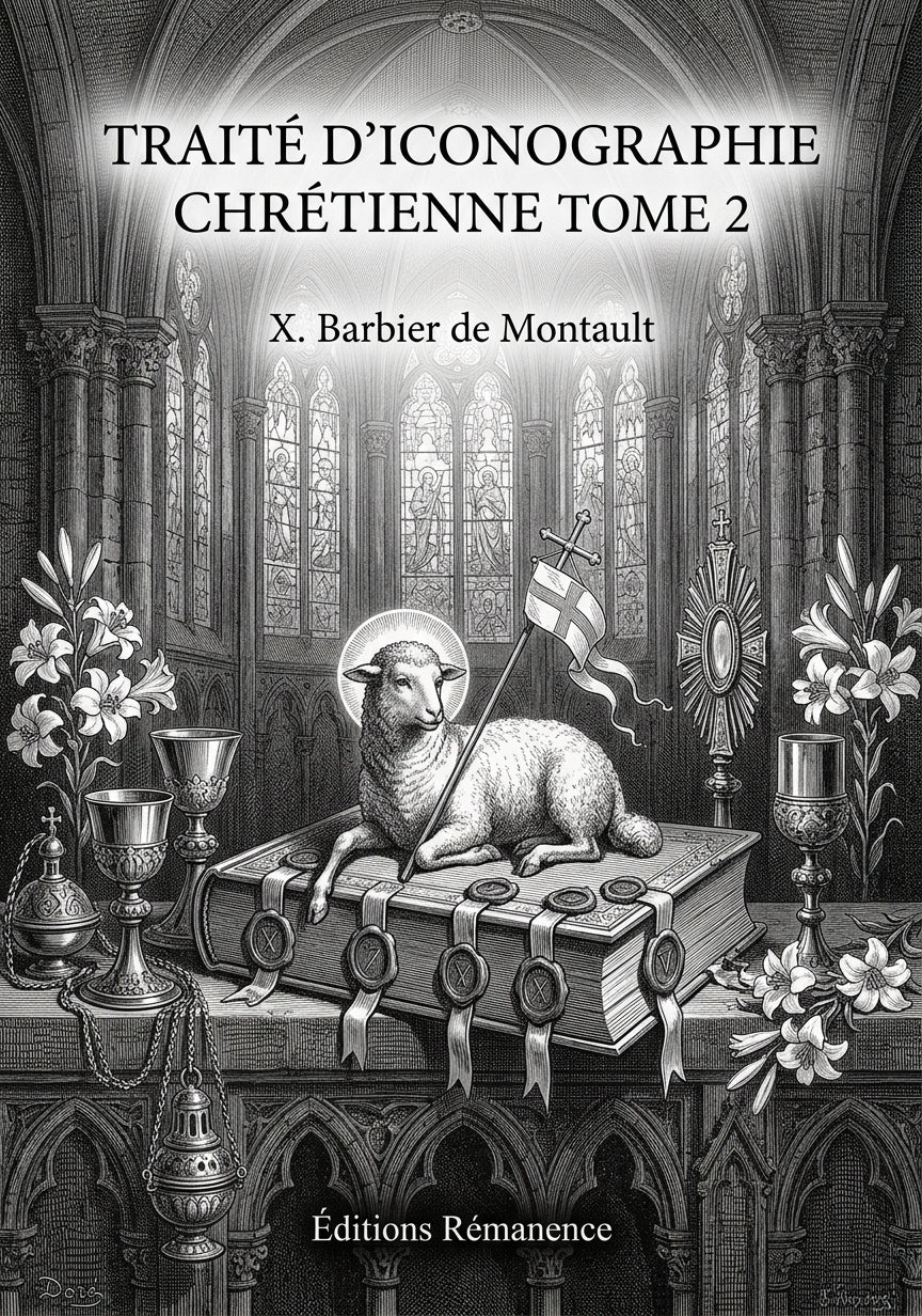 Traité d'iconographie chrétienne Tome 2 - X. Barbier de Montault (Couverture)