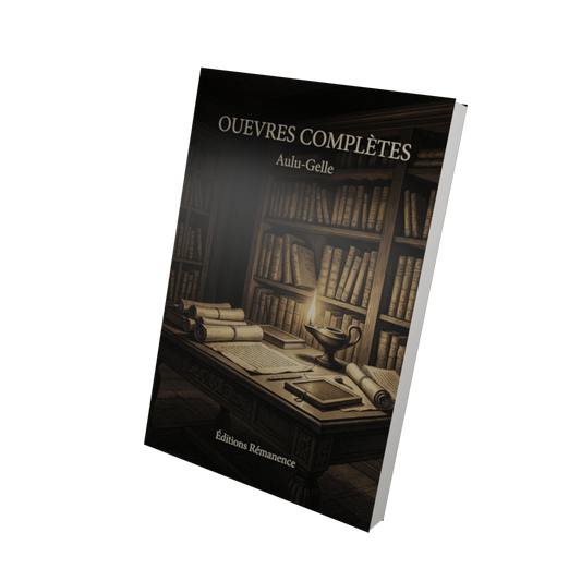 Ouevres complètes - Aulu-Gelle (Vue 3D)