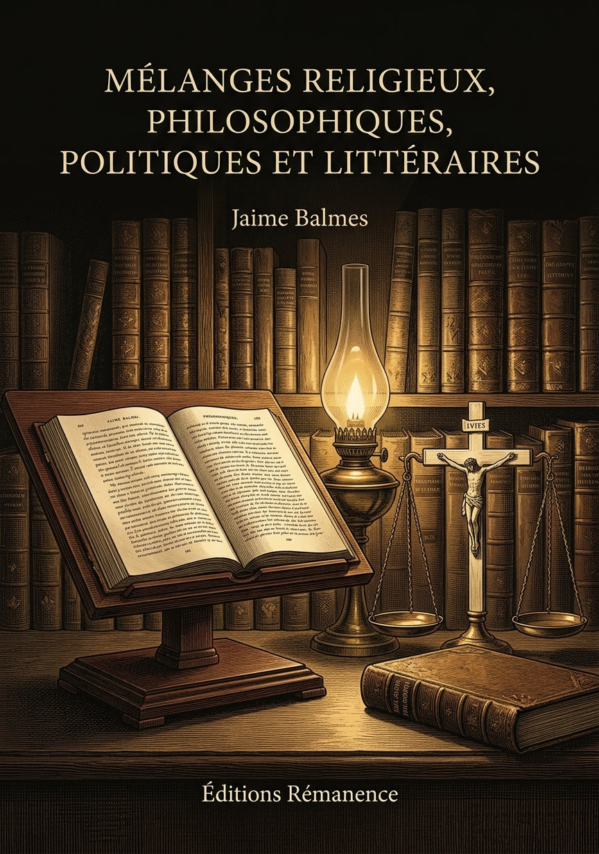Mélanges religieux, philosophiques, politiques et littéraires - Jaime Balmes (Couverture)
