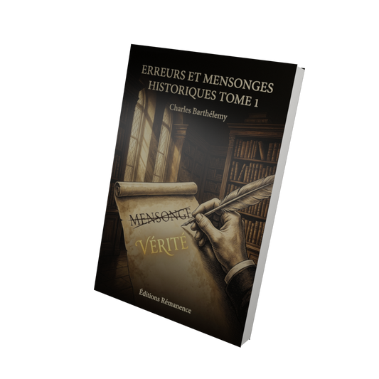 Erreurs et mensonges historiques Tome 1 - Charles Barthélemy (Vue 3D)