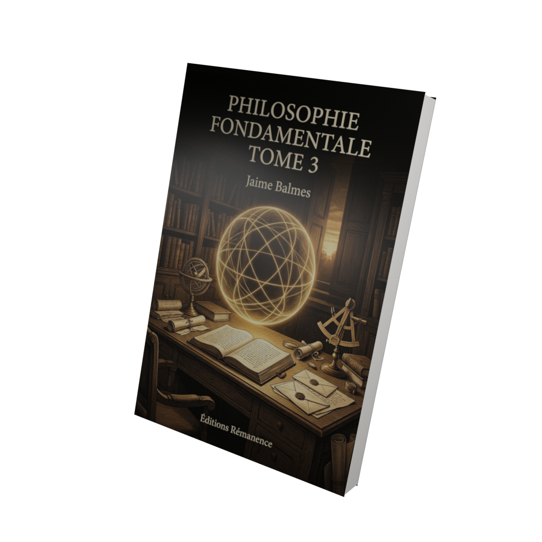 Philosophie fondamentale Tome 3 - Jaime Balmes (Vue 3D)