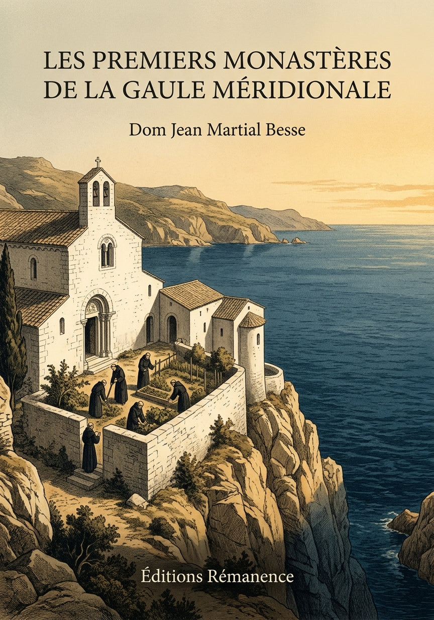 Les premiers monastères de la Gaule méridionale - Dom Jean Martial Besse (Couverture)