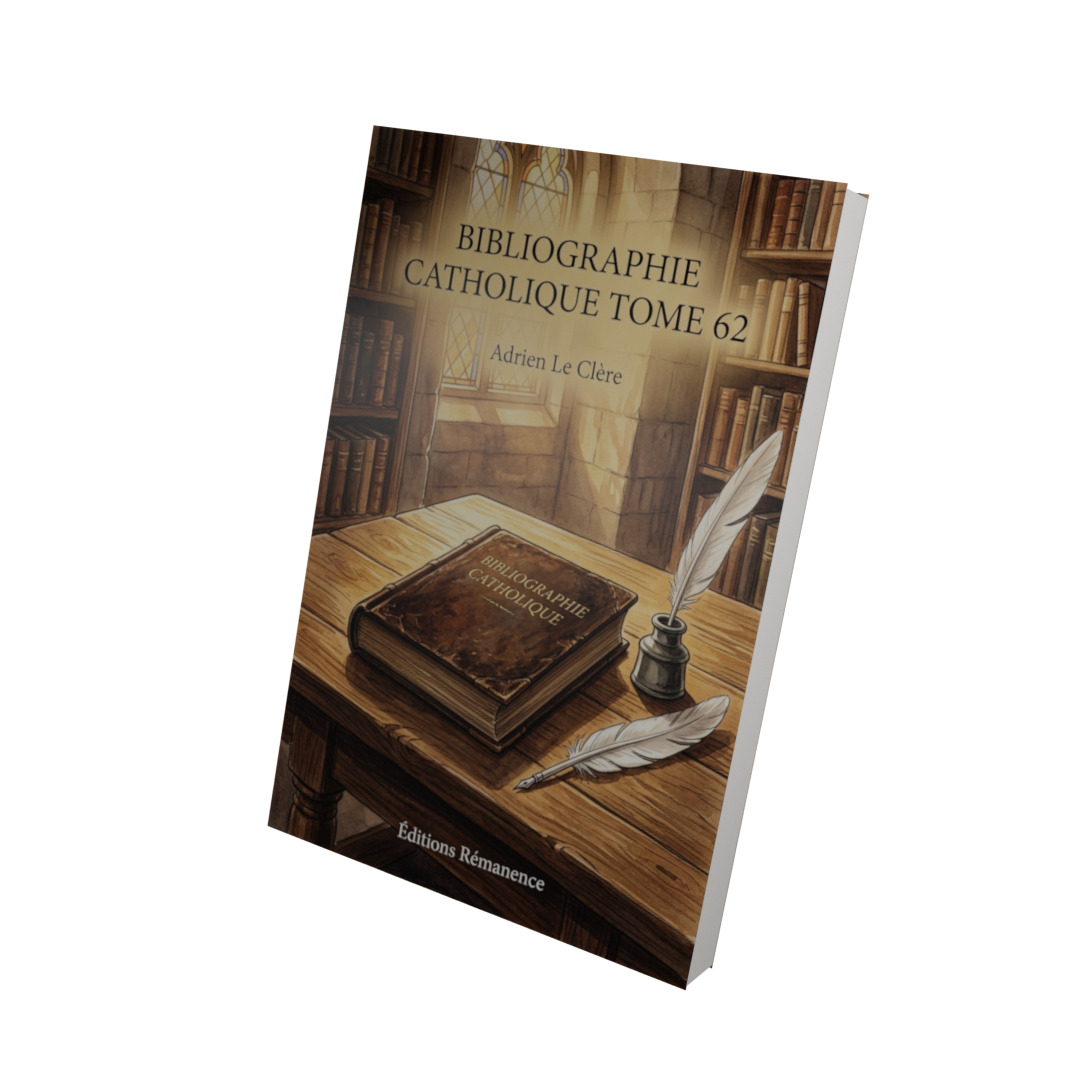 Bibliographie catholique Tome 62 - Adrien Le Clère (Vue 3D)
