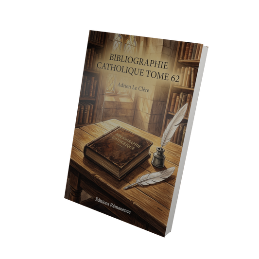 Bibliographie catholique Tome 62 - Adrien Le Clère (Vue 3D)