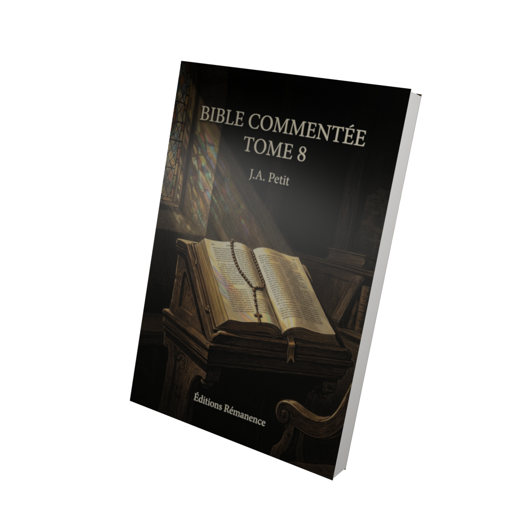 Bible commentée Tome 8 - J.A. Petit (Vue 3D)