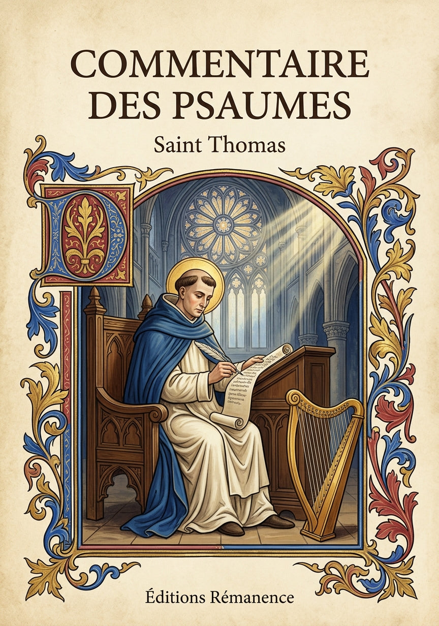 Commentaire des psaumes - Saint Thomas (Couverture)