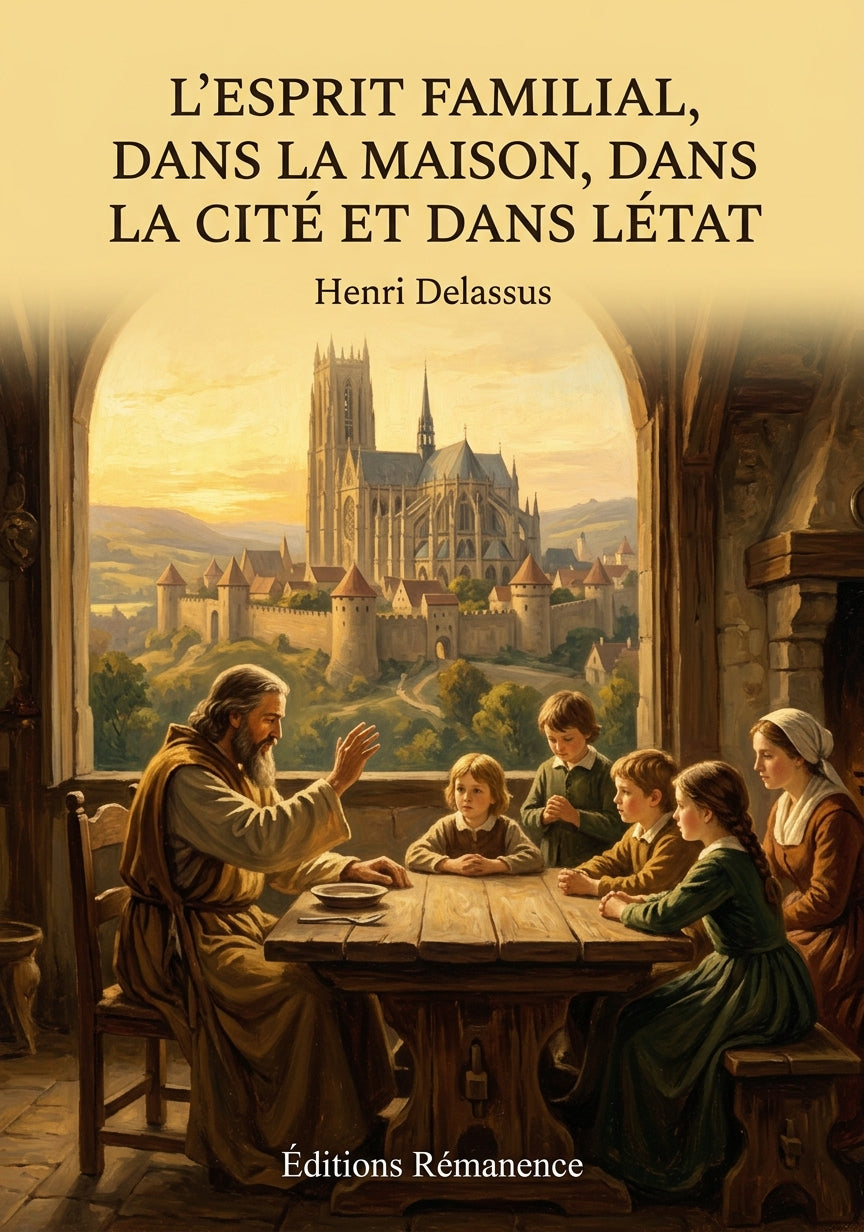 L'esprit familial, dans la maison, dans la cité et dans létat - Henri Delassus (Couverture)
