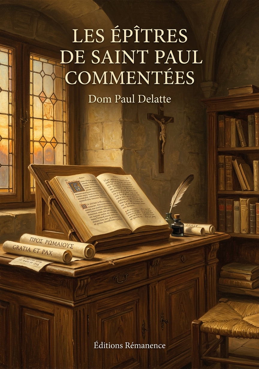 Les épîtres de saint Paul commentées - Dom Paul Delatte (Couverture)