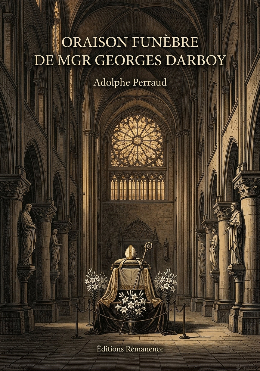 Oraison funèbre de Mgr Georges Darboy - Adolphe Perraud (Couverture)