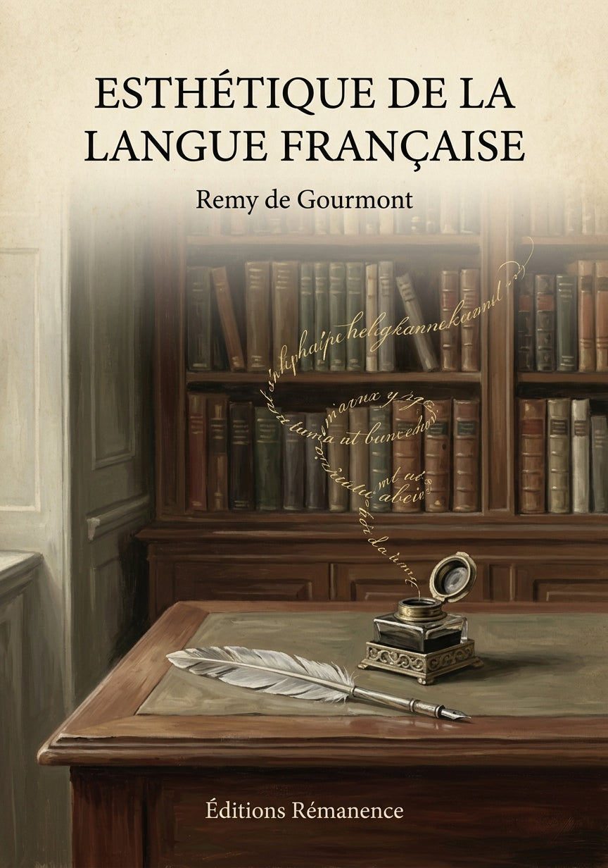 Esthétique de la langue française - Remy de Gourmont (Couverture)