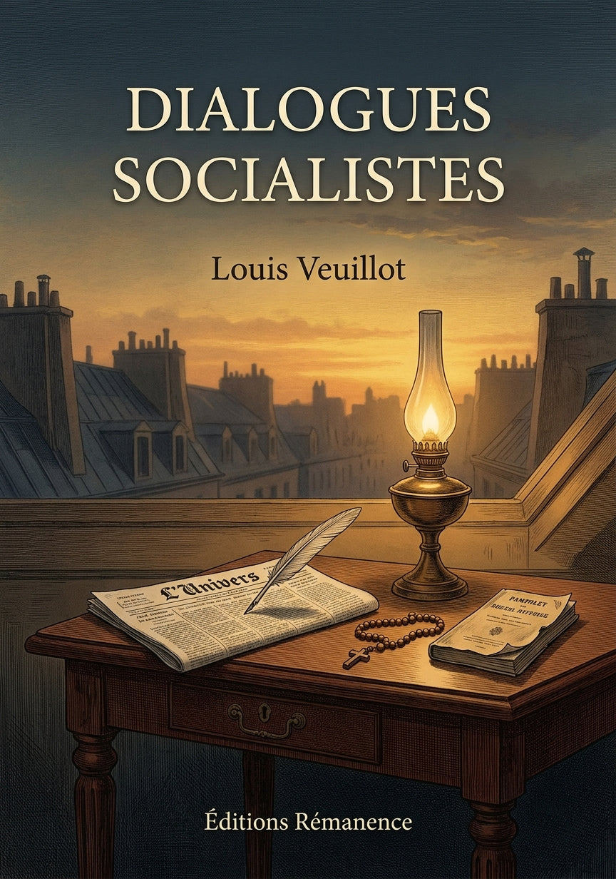 Dialogues socialistes - Louis Veuillot (Couverture)