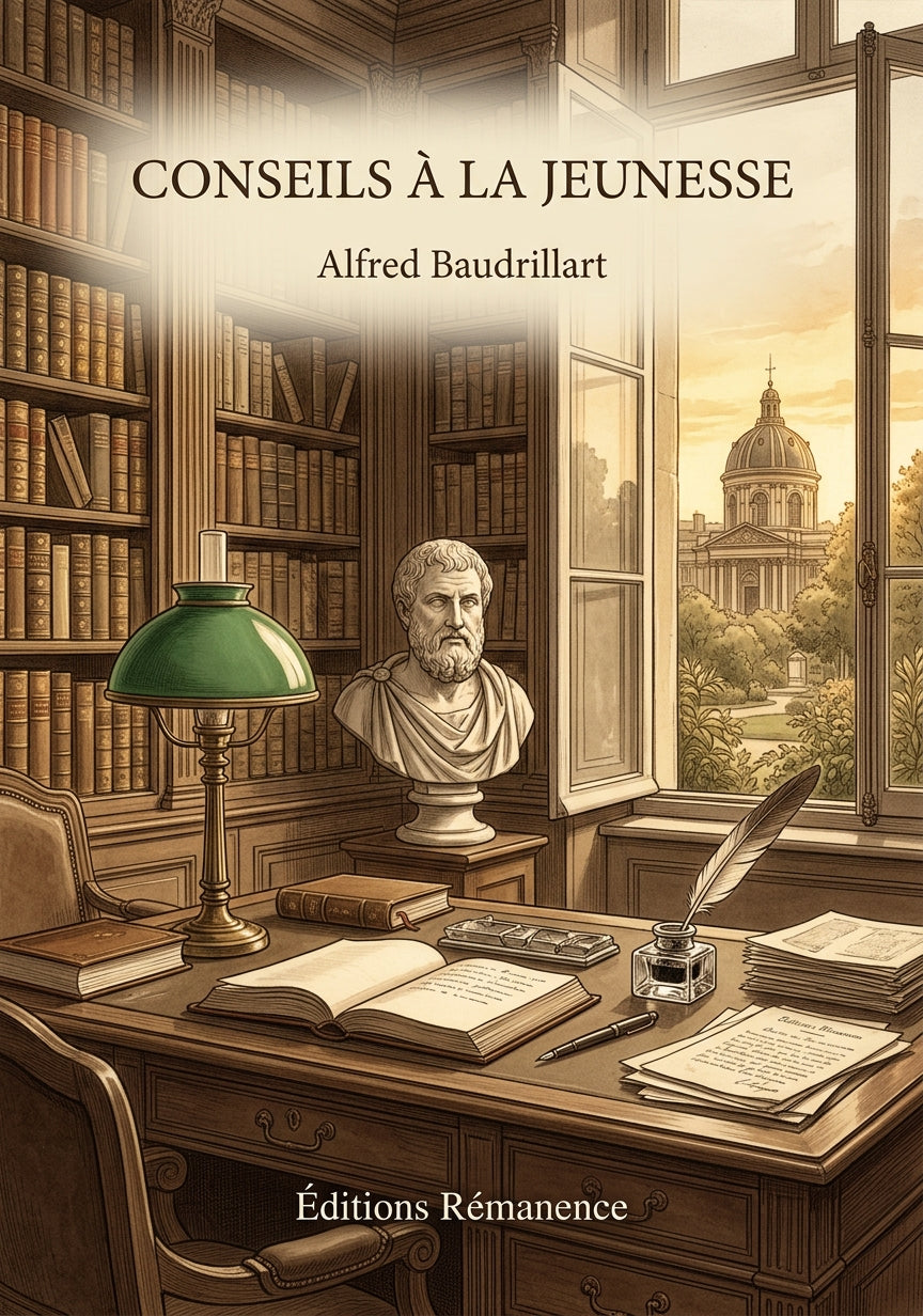Conseils à la jeunesse - Alfred Baudrillart (Couverture)