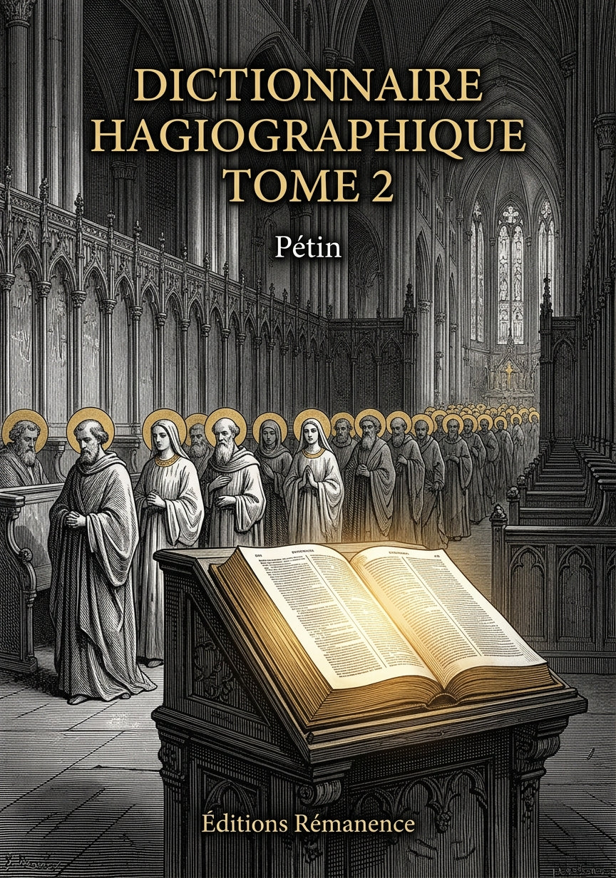 Dictionnaire hagiographique Tome 2 - Pétin (Couverture)