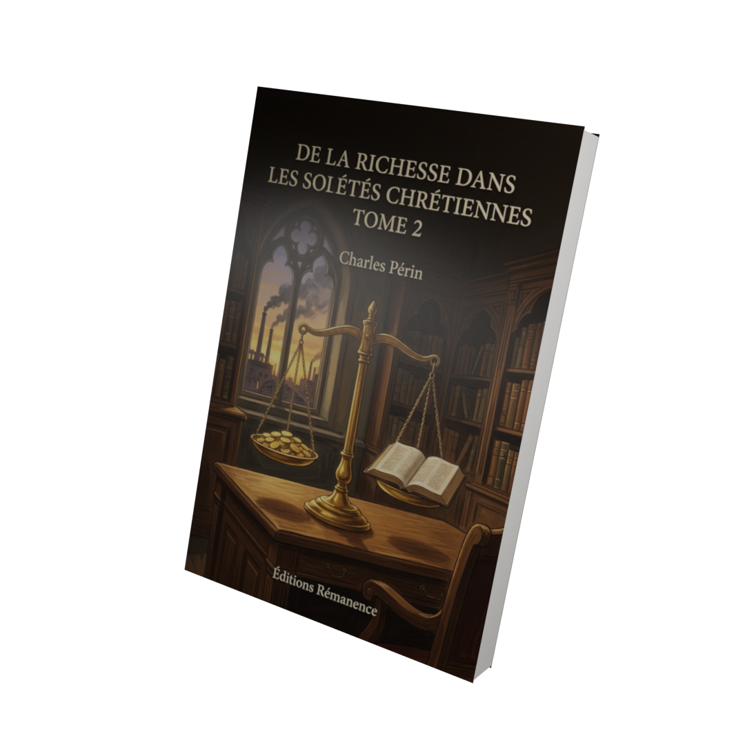 De la richesse dans les sociétés chrétiennes Tome 2 - Charles Périn (Vue 3D)